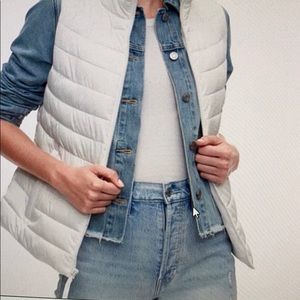 Gap ColdContol Water💦Resistant White Puffer Vest